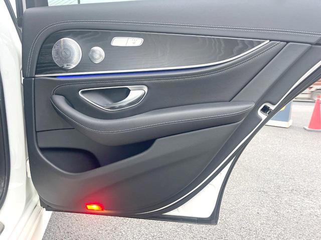 Eクラス E220d アバンギャルド スポーツ レザーエクスクルーシブPKG サンルーフ 黒革 Burmesterサウンド HUD 全席シートヒーター 電動リア レーダーセーフティPKG 純正ナビTV 360度カメラ LEDヘッドランプ ETC(52枚目)