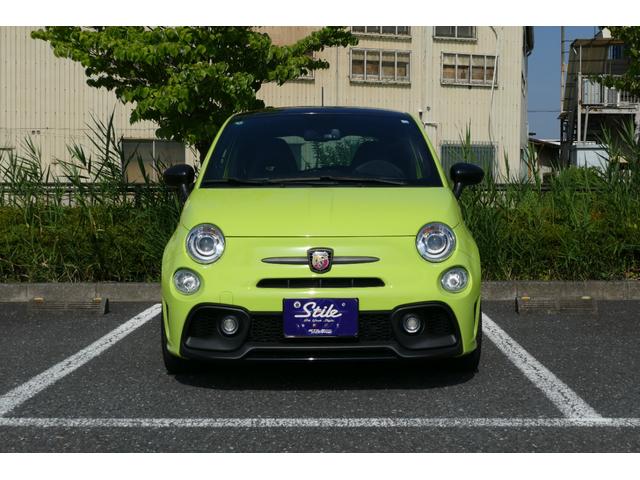 アバルト５９５ コンペティツィオーネ　左Ｈ　５ＭＴ　黄緑（2枚目）