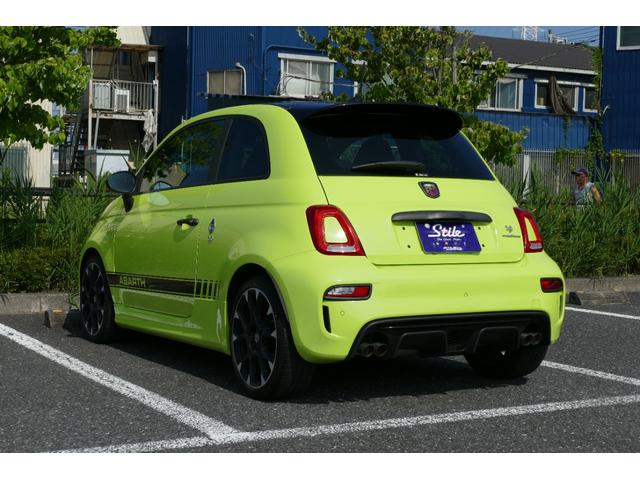 アバルト５９５ コンペティツィオーネ　左Ｈ　５ＭＴ　黄緑（6枚目）
