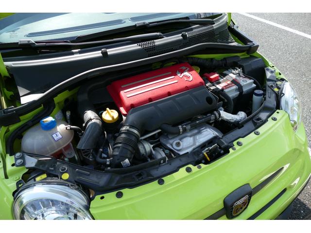 アバルト５９５ コンペティツィオーネ　左Ｈ　５ＭＴ　黄緑（34枚目）