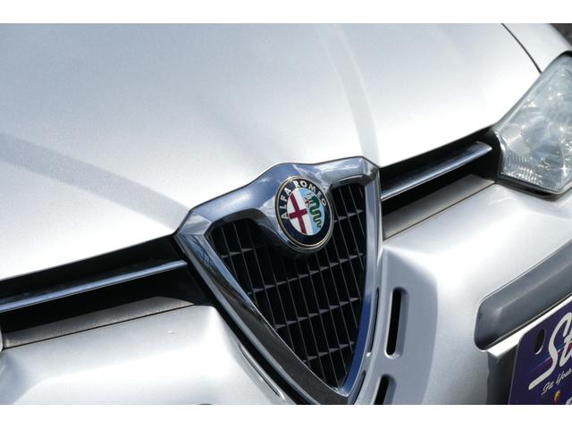 アルファ156 2.5 V6 24V 右H 6MT シルバー(7枚目)
