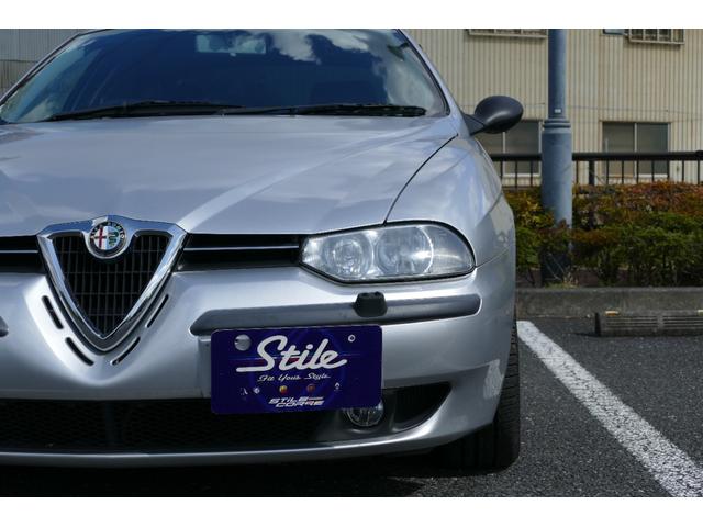 アルファ156 2.5 V6 24V 右H 6MT シルバー(9枚目)