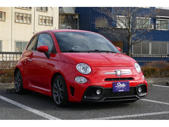 アバルト５９５ ベースグレード　左Ｈ　５ＭＴ　赤（3枚目）