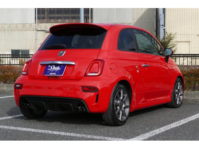アバルト５９５ ベースグレード　左Ｈ　５ＭＴ　赤（4枚目）