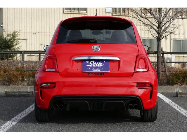 アバルト５９５ ベースグレード　左Ｈ　５ＭＴ　赤（5枚目）