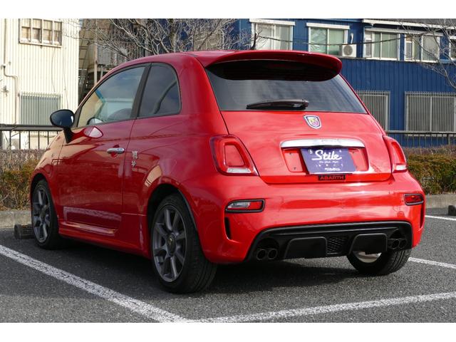 アバルト５９５ ベースグレード　左Ｈ　５ＭＴ　赤（6枚目）