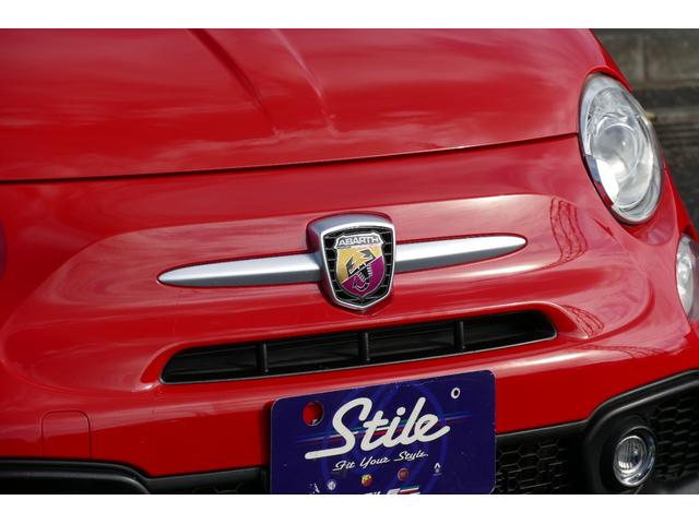 アバルト５９５ ベースグレード　左Ｈ　５ＭＴ　赤（8枚目）