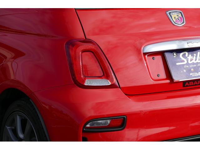 アバルト５９５ ベースグレード　左Ｈ　５ＭＴ　赤（15枚目）