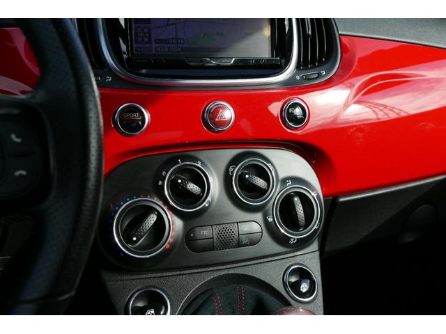 アバルト５９５ ベースグレード　左Ｈ　５ＭＴ　赤（25枚目）