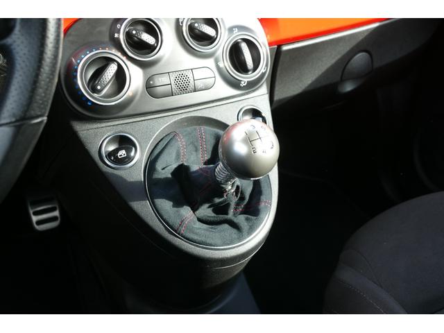 アバルト５９５ ベースグレード　左Ｈ　５ＭＴ　赤（27枚目）