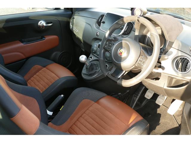 アバルト５９５ コンペティツィオーネ　右Ｈ　５ＭＴ　黒（20枚目）