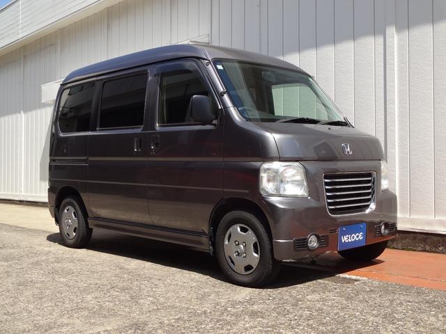 バモスホビオプロ プロ　４ＷＤ　５ＭＴ　２オーナー　禁煙車　５ＭＴ　ＡＣ　ＰＷ　キーレスエントリー　レザーステアリング　ＣＤ／ＵＳＢチューナー　ＥＴＣ　フォグランプ　リアヒーター　ドアバイザー　ＨＩＤ　５面フィルム（6枚目）