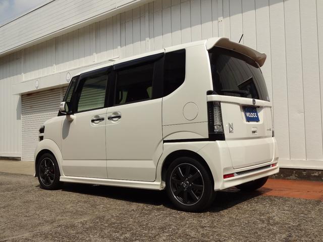 Ｎ－ＢＯＸ モデューロＸ　Ｇ・ターボパッケージ　１オーナー　禁煙車　フルセグナビ＋リアカメラ　純正１５ＡＷ　ＥＴＣ　両側Ｐスライドドア　ＨＩＤ　オートライト　クルコン　スマートキー２個　バックテーブル２個　サイドガラスシェード左右　パドルシフト（12枚目）