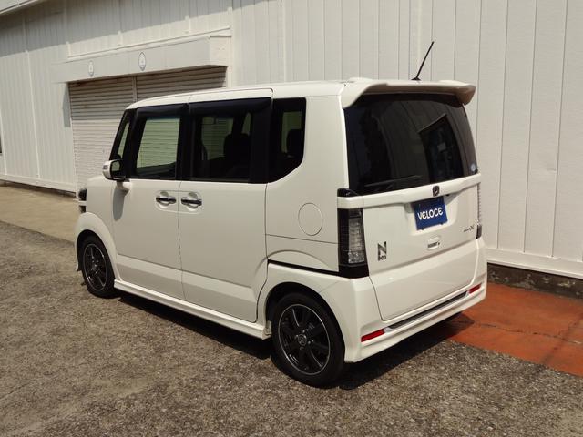 Ｎ－ＢＯＸ モデューロＸ　Ｇ・ターボパッケージ　１オーナー　禁煙車　フルセグナビ＋リアカメラ　純正１５ＡＷ　ＥＴＣ　両側Ｐスライドドア　ＨＩＤ　オートライト　クルコン　スマートキー２個　バックテーブル２個　サイドガラスシェード左右　パドルシフト（13枚目）