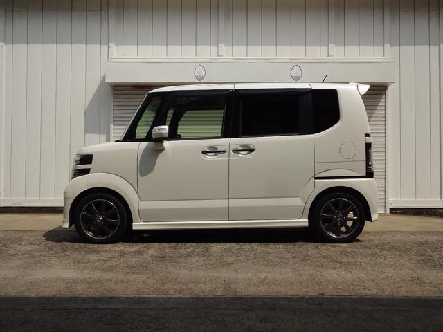 Ｎ－ＢＯＸ モデューロＸ　Ｇ・ターボパッケージ　１オーナー　禁煙車　フルセグナビ＋リアカメラ　純正１５ＡＷ　ＥＴＣ　両側Ｐスライドドア　ＨＩＤ　オートライト　クルコン　スマートキー２個　バックテーブル２個　サイドガラスシェード左右　パドルシフト（15枚目）