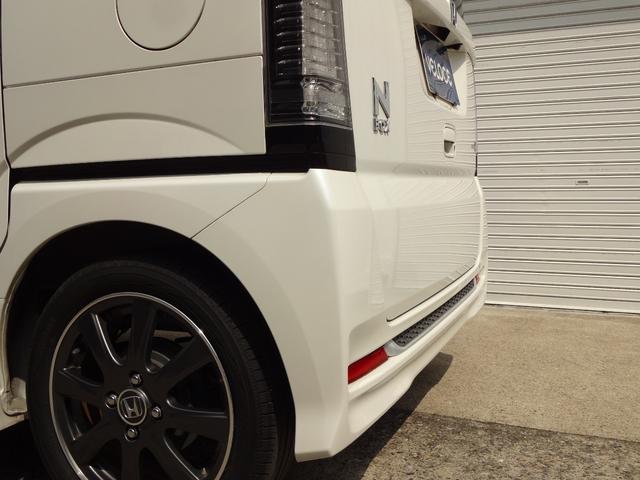 Ｎ－ＢＯＸ モデューロＸ　Ｇ・ターボパッケージ　１オーナー　禁煙車　フルセグナビ＋リアカメラ　純正１５ＡＷ　ＥＴＣ　両側Ｐスライドドア　ＨＩＤ　オートライト　クルコン　スマートキー２個　バックテーブル２個　サイドガラスシェード左右　パドルシフト（24枚目）