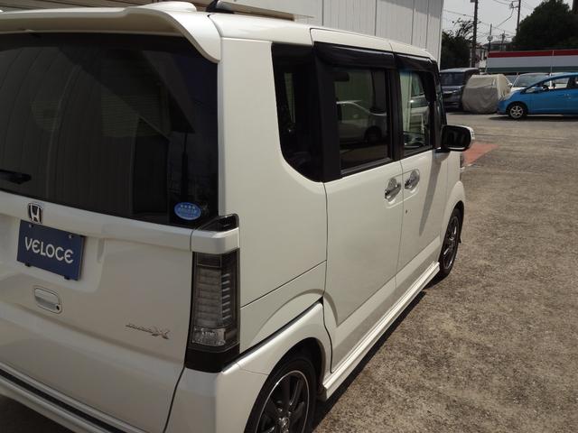 Ｎ－ＢＯＸ モデューロＸ　Ｇ・ターボパッケージ　１オーナー　禁煙車　フルセグナビ＋リアカメラ　純正１５ＡＷ　ＥＴＣ　両側Ｐスライドドア　ＨＩＤ　オートライト　クルコン　スマートキー２個　バックテーブル２個　サイドガラスシェード左右　パドルシフト（40枚目）