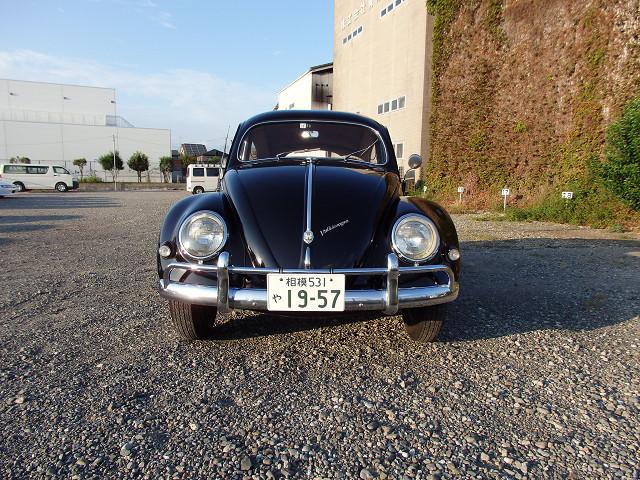 ビートル オーバル 空冷VW 1957年式 TYPE-1 OVAL 純正ステアリング 純正ホイール&キャップ  ファイヤストーンホワイトリボン 純正ボディモール  純正バンパー  純正リアクオーターポップアップウインドウ(7枚目)