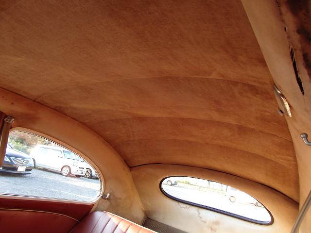 ビートル オーバル 空冷VW 1957年式 TYPE-1 OVAL 純正ステアリング 純正ホイール&キャップ  ファイヤストーンホワイトリボン 純正ボディモール  純正バンパー  純正リアクオーターポップアップウインドウ(15枚目)