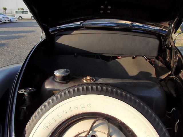 ビートル オーバル 空冷VW 1957年式 TYPE-1 OVAL 純正ステアリング 純正ホイール&キャップ  ファイヤストーンホワイトリボン 純正ボディモール  純正バンパー  純正リアクオーターポップアップウインドウ(24枚目)