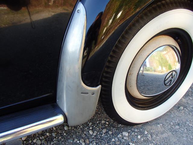 ビートル オーバル 空冷VW 1957年式 TYPE-1 OVAL 純正ステアリング 純正ホイール&キャップ  ファイヤストーンホワイトリボン 純正ボディモール  純正バンパー  純正リアクオーターポップアップウインドウ(29枚目)