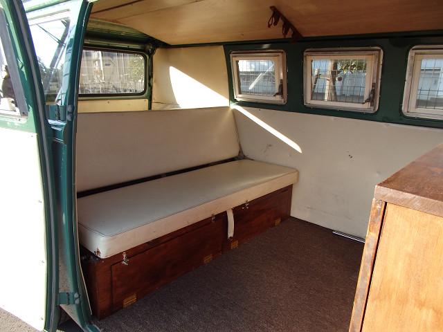 タイプII 　フロントサファリウインドウ　　サイドキャンパーウインドウ　　　ストックハイト　　純正ホイール　ホワイトリボンタイヤ（23枚目）