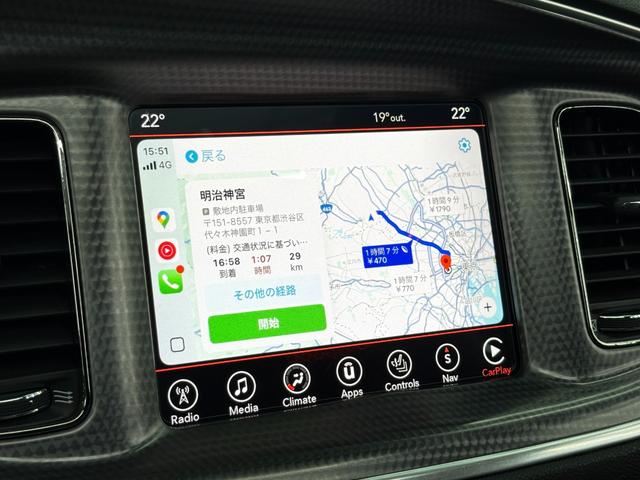 ダッジ・チャージャー ＳＲＴヘルキャット　新並　１オナ　７０７馬力　サンルーフ　ハーマンカードン１９スピーカー　アップルカープレイ　ブレンボブレーキ　ローンチコントロール　シートヒーター＆クーラー　レッドシートベルト　ブラックラグナレザー　ステアリングヒーター（29枚目）