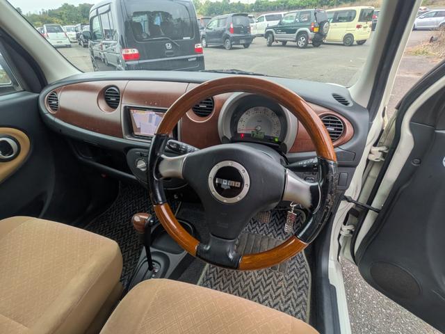 ミラジーノ プレミアムＬ　ＤＶＤ再生可能　パワーウインドウ　盗難防止装置　パワーステアリング　禁煙車　キーレスキー　運転席エアバック　ＳＤナビ　ＡＢＳ　ダブルエアバッグ　ワンセグ　記録簿　電格ドアミラー　ＡＣ（14枚目）