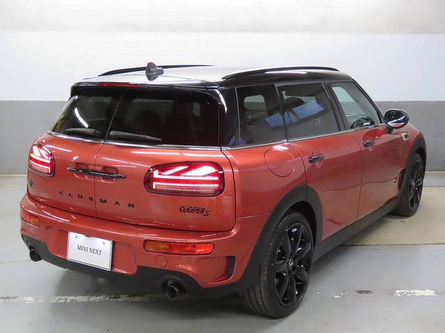 MINI クーパーS クラブマン オール4 HDDナビ ACC ETC ハーマンスピーカー マルチディスプレイ JCWステアリング シートヒーター サンルーフ 前後コナーセンサー UJテールレンズ 18インチアルミ 認定中古車 整備記録(12枚目)