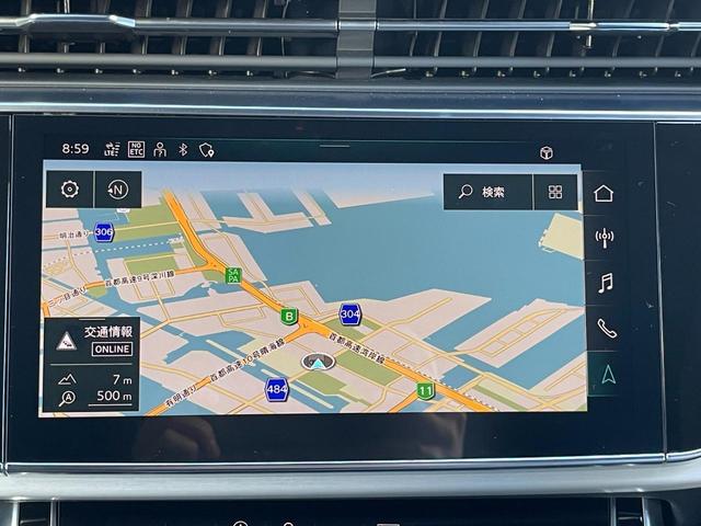 Ｑ８ ５５ＴＦＳＩクワトロ　Ｓライン　エクステンディッドレザーパッケージ　ドアエントリーライト　ブラックスタイリングパッケージ　認定中古車（9枚目）