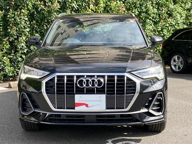 Q3 35TFSI Sライン コンビニエンス&アシスタンスパッケージ プラスパッケージ スマートフォンインターフェイス ワイヤレスチャージング アルミホイール 235/50R19 認定中古車(3枚目)