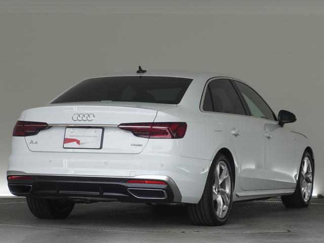 Ａ４ ４０ＴＤＩクワトロ　Ｓライン　Ｓ　ｌｉｎｅ　ｐｌｕｓパッケージ　コンフォートパッケージ　ＴＶチューナー　認定中古車（4枚目）