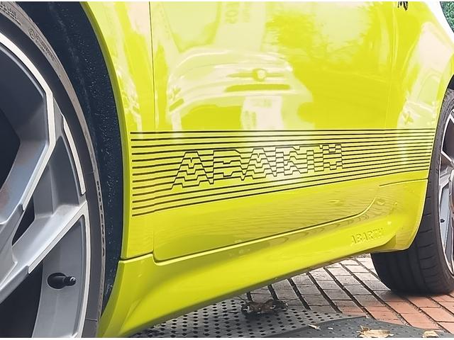 アバルト500e スコーピオニッシマ ハッチバック スコーピオニッシマ 限定モデル スコーピオニッシマ 専用サイドデカール(11枚目)