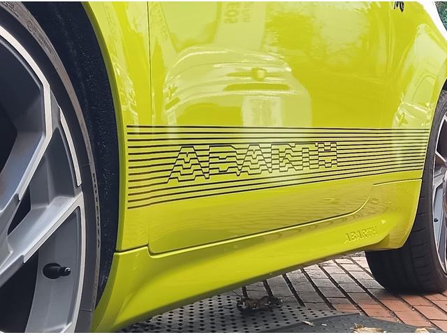 アバルト500e スコーピオニッシマ ハッチバック スコーピオニッシマ 限定モデル スコーピオニッシマ 専用サイドデカール(44枚目)