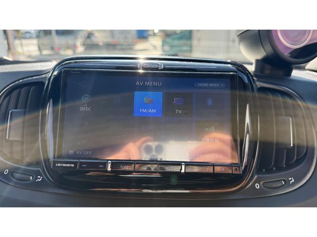 アバルト595C F595C ワンオーナー 禁煙車 カブリオレ マニュアルミッション 専用17インチホイール リアパーキングセンサー オートライト オートワイパー レコードモンツァマフラー バックカメラ フォグライト 2DNNナビ(20枚目)