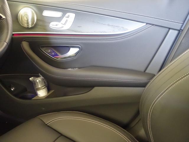 Ｅクラス Ｅ２２０　ｄ　スポーツ　ＡＭＧラインインテリアパッケージ　エクスクルーシブパッケージ　Ｂｌｕｅｔｏｏｔｈ接続　ＥＴＣ　ＬＥＤヘッドライト　ＴＶ　アイドリングストップ　クルーズコントロール　コネクテッド機能　サイドカメラ（15枚目）