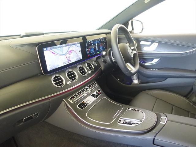 Ｅクラス Ｅ２２０　ｄ　スポーツ　ＡＭＧラインインテリアパッケージ　エクスクルーシブパッケージ　Ｂｌｕｅｔｏｏｔｈ接続　ＥＴＣ　ＬＥＤヘッドライト　ＴＶ　アイドリングストップ　クルーズコントロール　コネクテッド機能　サイドカメラ（19枚目）