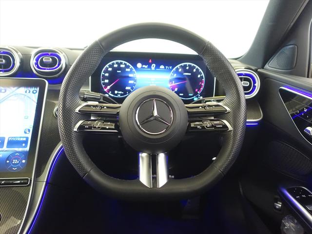 Cクラス C200 アバンギャルド AMGラインパッケージ レザーエクスクルーシブパッケージ ベーシックパッケージ Bluetooth接続 ETC LEDヘッドライト TV アイドリングストップ クルーズコントロール コネクテッド機能(17枚目)