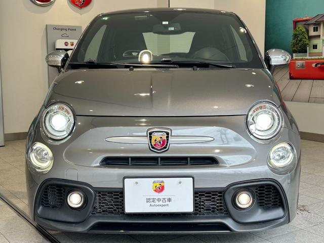 アバルト５９５ ベースグレード　左ハンドル　５速ＭＴ　メイクユアスコーピオン　カスタムオーダープラン　グリジオレコード×ブラックルーフ　ブラックインサート　ＡＢＡＲＴＨデカール（40枚目）