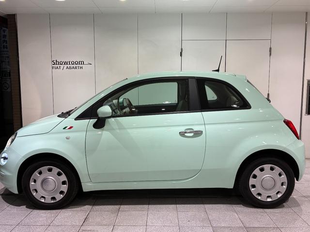 500 1.2 ポップ ETC ドラレコ前後 ワンオーナー 禁煙 正規認定中古車 弊社ユーザー仕入車両 チェック柄ファブリックシート AppleCarPlay&AndroidAuto対応オーディオ 本革巻きステアリング(9枚目)