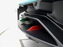 フロントバンパーにもトリコローレカラーを組み合わせております。
