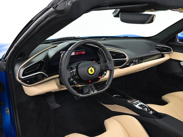 296GTS F1 DCT Blu Corsa アップルカープレイ フェラーリ認定中古車 メーカー保証付 フェラーリ・ロードサイドアシスタンス Ferrari Approved(3枚目)