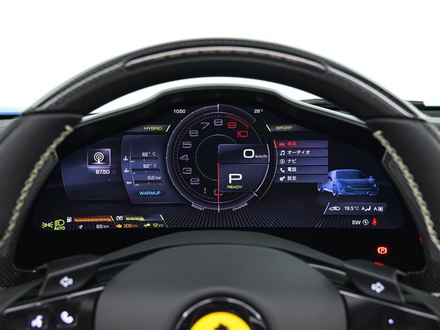 296GTS F1 DCT Blu Corsa アップルカープレイ フェラーリ認定中古車 メーカー保証付 フェラーリ・ロードサイドアシスタンス Ferrari Approved(12枚目)