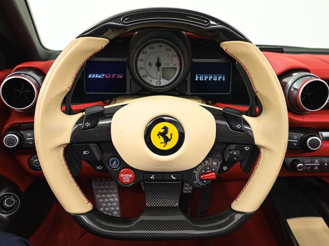 812GTS F1 DCT BiancoItalia LED付ステアリング フェラーリ認定中古車 メーカー保証付 フェラーリ・ロードサイドアシスタンス Ferrari Approved(13枚目)