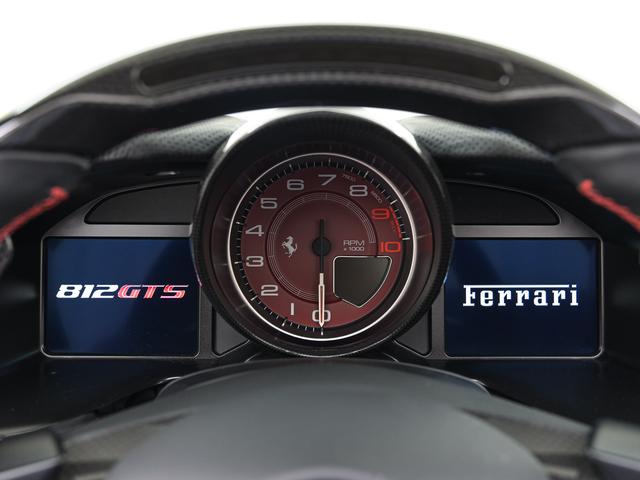 812GTS F1 DCT LED付ステアリング 20インチ鍛造ホイール フェラーリ認定中古車 メーカー保証付 フェラーリ・ロードサイドアシスタンス Ferrari Approved(12枚目)