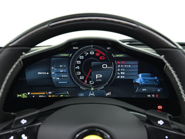 ２９６ＧＴＳ Ｆ１　ＤＣＴ　アップルカープレイ　ＬＥＤ付ハンドル　フェラーリ認定中古車　メーカー保証付　フェラーリ・ロードサイドアシスタンス　Ｆｅｒｒａｒｉ　Ａｐｐｒｏｖｅｄ（12枚目）