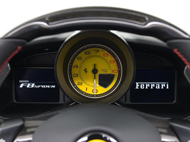 F8スパイダー F1 DCT アップルカープレイ フェラーリ認定中古車 メーカー保証付 フェラーリ・ロードサイドアシスタンス Ferrari Approved(12枚目)