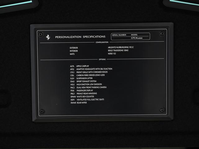 ＧＴＣ４ルッソ ６．３　４ＷＤ　左Ｈ　Ａｐｐｌｅ　Ｃａｒｐｌａｙ　フェラーリ認定中古車　メーカー保証付　フェラーリ・ロードサイドアシスタンス　Ｆｅｒｒａｒｉ　Ａｐｐｒｏｖｅｄ（30枚目）