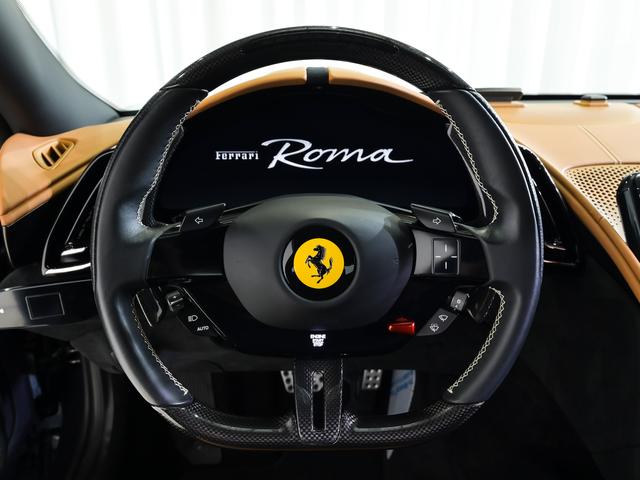 ローマ Ｆ１　ＤＣＴ　２０ｉｎｃｈクローム仕上　フェラーリ認定中古車　メーカー保証付　フェラーリ・ロードサイドアシスタンス　Ｆｅｒｒａｒｉ　Ａｐｐｒｏｖｅｄ　Ｂｌｕ　Ｒｏｍａ（10枚目）