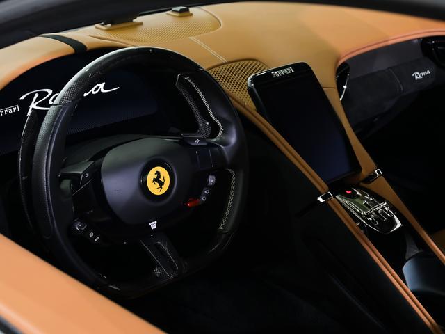 ローマ Ｆ１　ＤＣＴ　２０ｉｎｃｈクローム仕上　フェラーリ認定中古車　メーカー保証付　フェラーリ・ロードサイドアシスタンス　Ｆｅｒｒａｒｉ　Ａｐｐｒｏｖｅｄ　Ｂｌｕ　Ｒｏｍａ（32枚目）